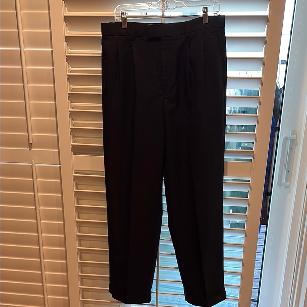 PRICE CUT. Michael Brandon Black Dress Pants Classic Style